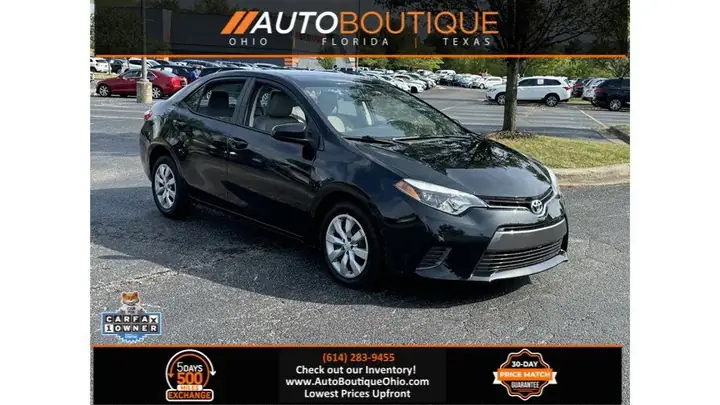 2016 Toyota Corolla Le