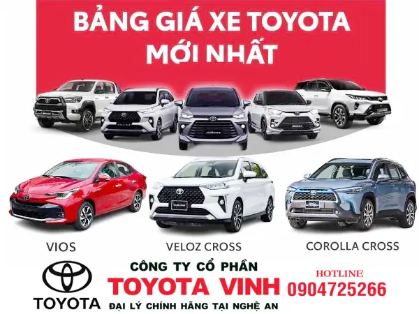 Bảng Giá Xe Toyota Tháng 10