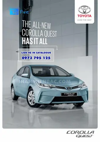 Catalog Oto Toyota