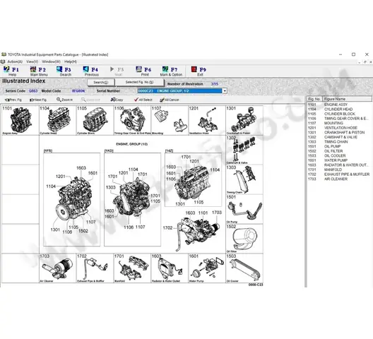 Catalogue Toyota 6fd25
