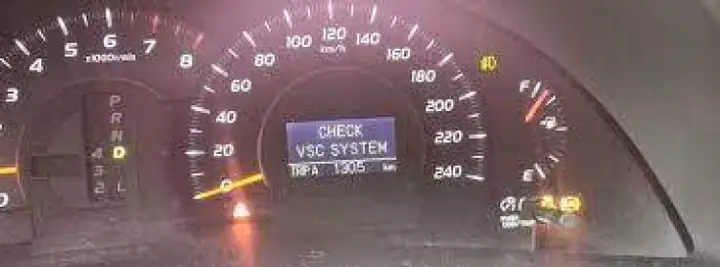 Check Vsc System Toyota