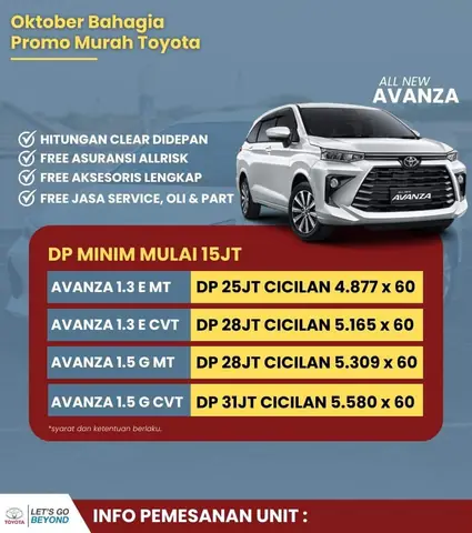 Cicilan Toyota Avanza Cicilan Toyota Avanza