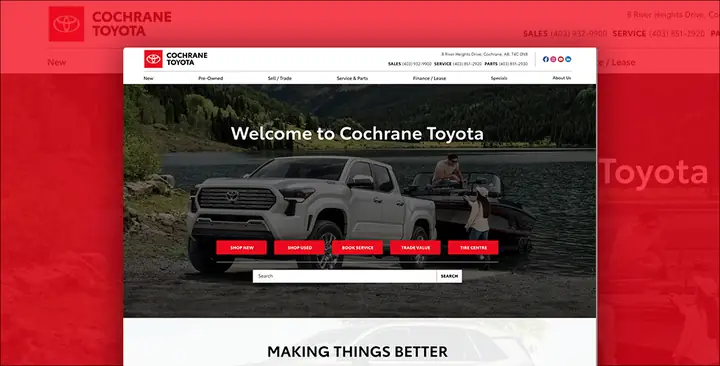 Cochrane Toyota Parts