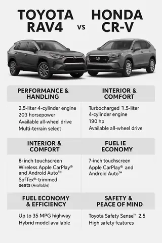 Compare Honda Crv And Toyota Rav4
