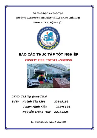 Công Ty Tnhh Toyota An Sương