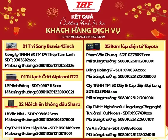 Công Ty Toyota An Thành Fukushima