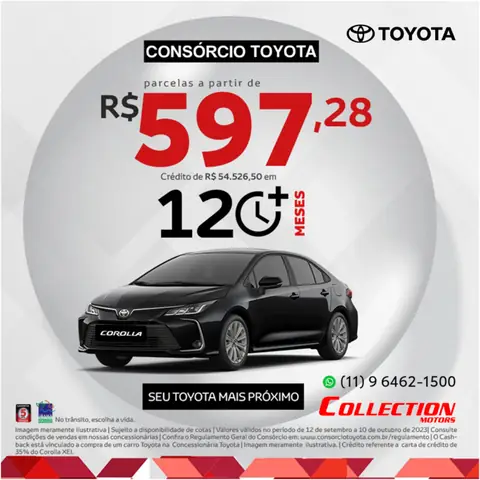 Consórcio Toyota Corolla