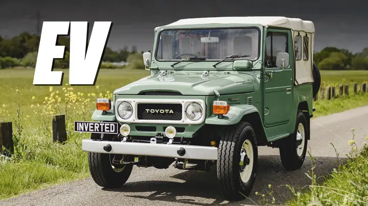Electric Toyota Fj-40