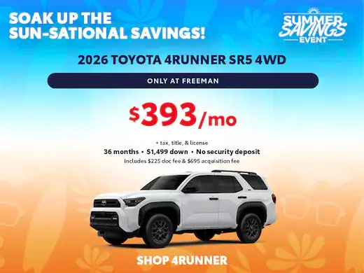 Freeman Toyota Hours