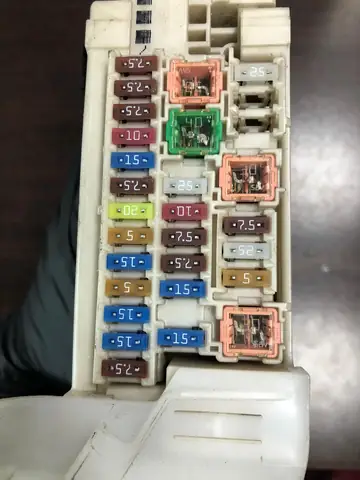 Fuse Box Toyota Vios
