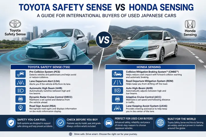 Honda Sensing Vs Toyota Safety Sense