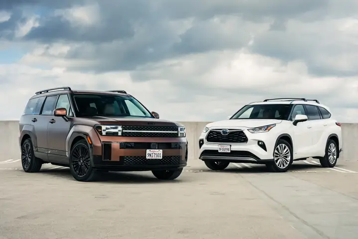 Hyundai Santa Fe Vs Toyota Highlander