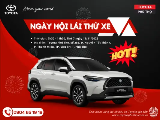 Lái Thử Xe Toyota Lái Thử Xe Toyota