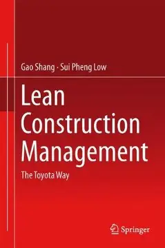 Lean Construction Management The Toyota Way Lean Construction Management The Toyota Way