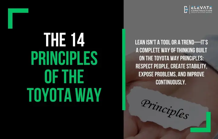 Lean Construction Management The Toyota Way