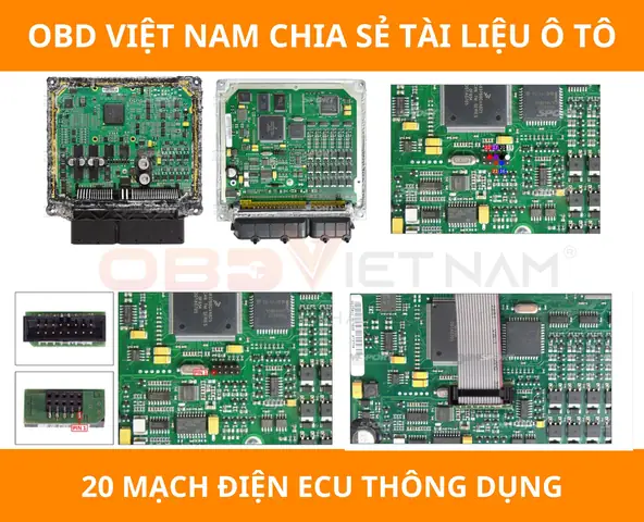 Mạch Điện Ecu Xe Toyota Mạch Điện Ecu Xe Toyota