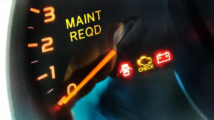 Maint Reqd Toyota Camry 2009