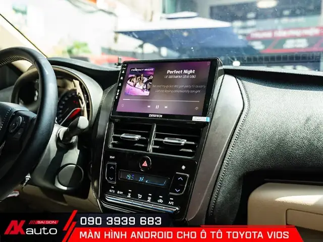 Màn Hình Trên Toyota Vios
