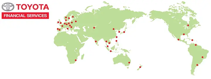 Map Of Toyota Worldwide Operations Map Of Toyota Worldwide Operations