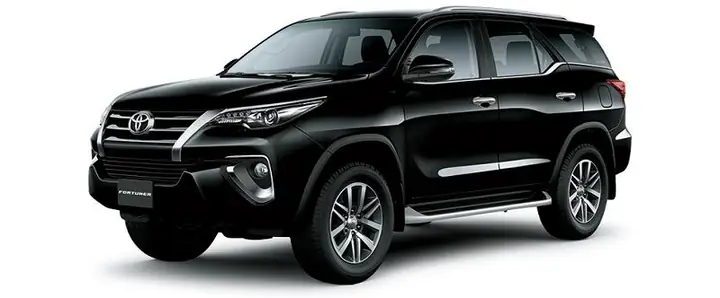 Màu Xe Toyota Fortuner 2018