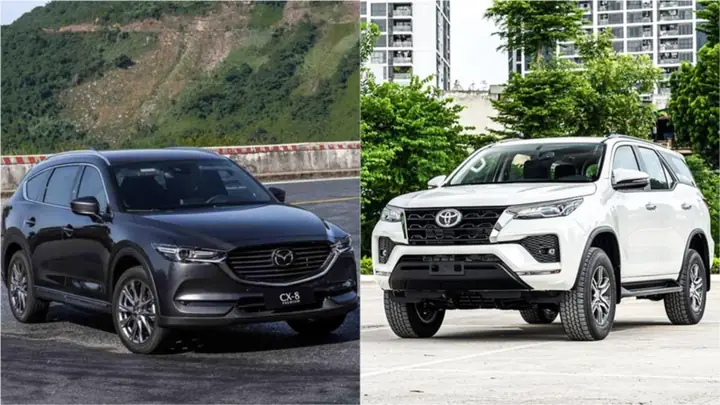 Mazda Cx 8 Vs Toyota Fortuner