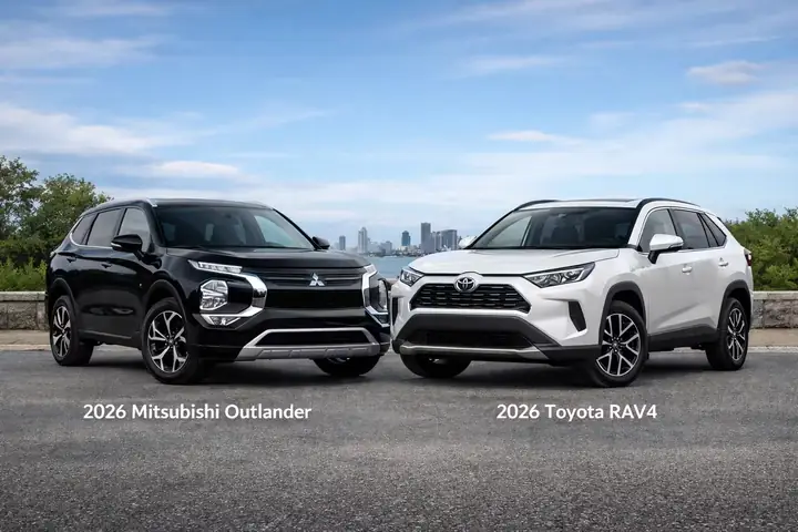 Mitsubishi Outlander Или Toyota Rav4