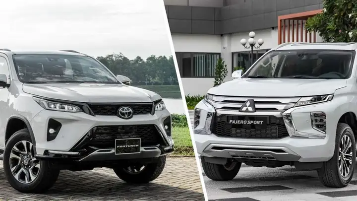 Mitsubishi Pajero Sport Và Toyota Fortuner