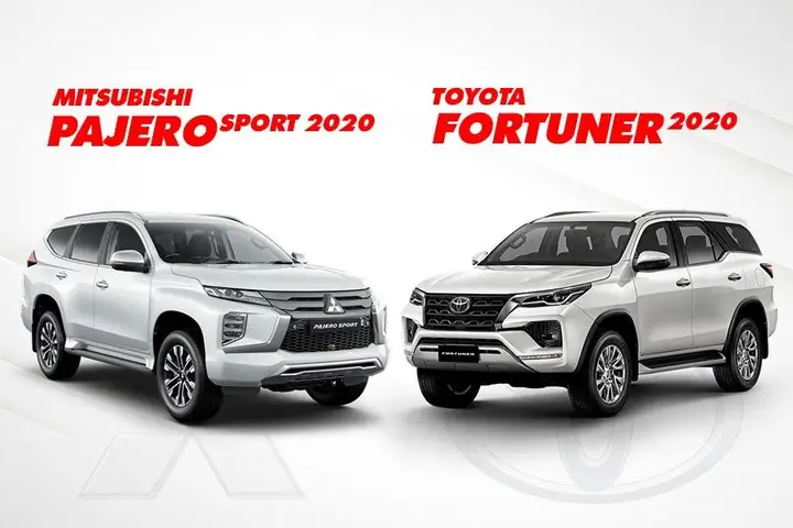 Mitsubishi Pajero Sport Và Toyota Fortuner