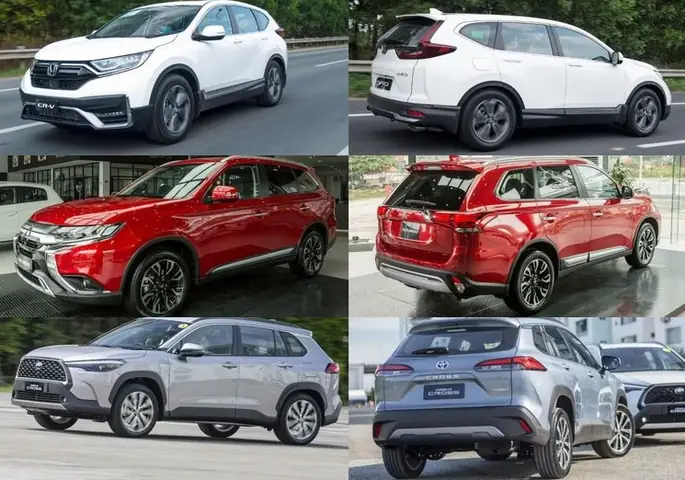 Mitsubishi Và Toyota Và Honda