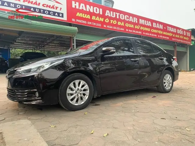 Mua Xe Toyota Altis 2017