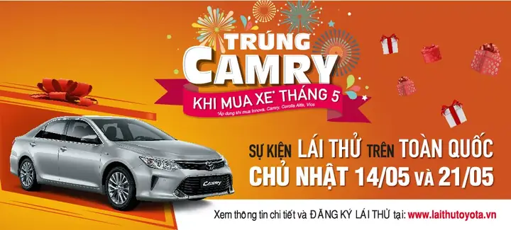 Mua Xe Toyota Trúng Camry Mua Xe Toyota Trúng Camry