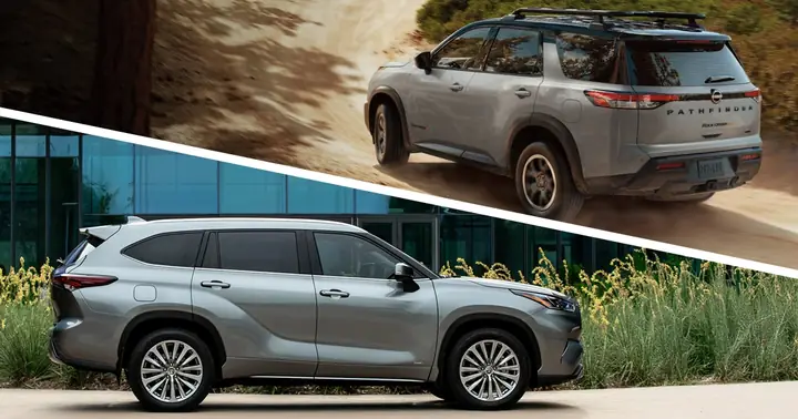 Nissan Pathfinder Vs Toyota Highlander Nissan Pathfinder Vs Toyota Highlander