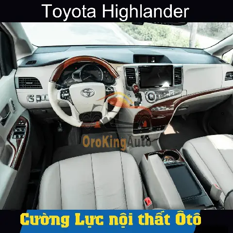 Nội Thất Toyota Highlander 2008