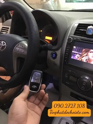 Nút Start Stop Xe Toyota