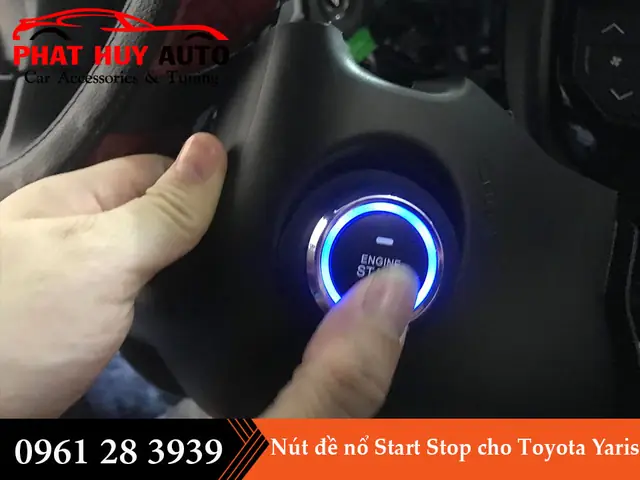 Nút Start Stop Xe Toyota