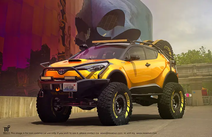 Off Road Toyota Ch R
