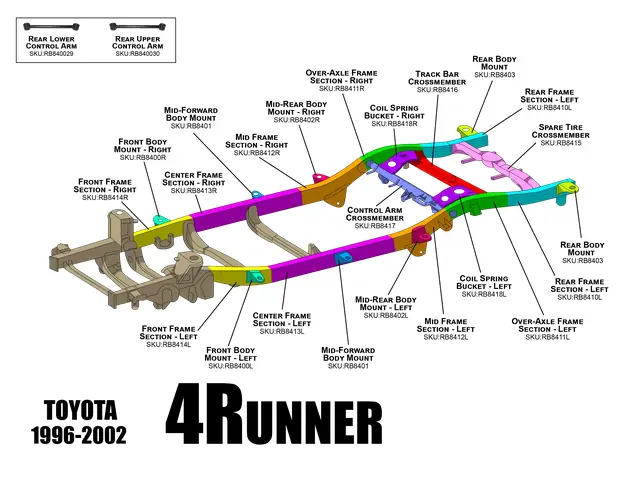 Pdf Toyota 4runner 1996-2002 Catalog Pdf Toyota 4runner 1996-2002 Catalog
