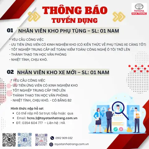 Phụ Tùng Toyota Nha Trang