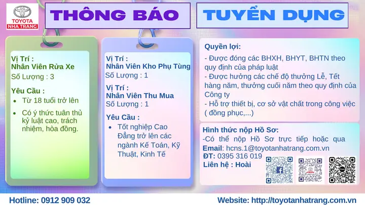 Phụ Tùng Toyota Nha Trang