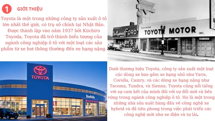 Ppt Profile Gioi Thieu Toyota