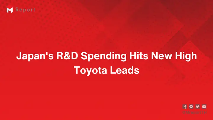 R&d Expenditure Of Toyota Report