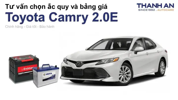 Sạc Bình Xe Toyota Camry