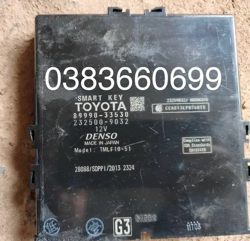 Smart Key Control Toyota Camry