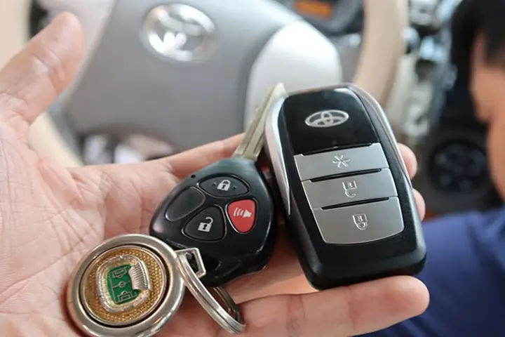 Smart Key Ntek Toyota Altis
