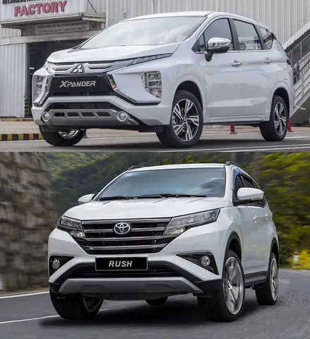 So Sánh Xpander Và Toyota Rush