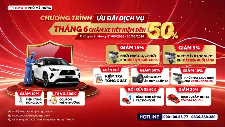 Sơn Toyota Phú Mỹ Hưng Sơn Toyota Phú Mỹ Hưng