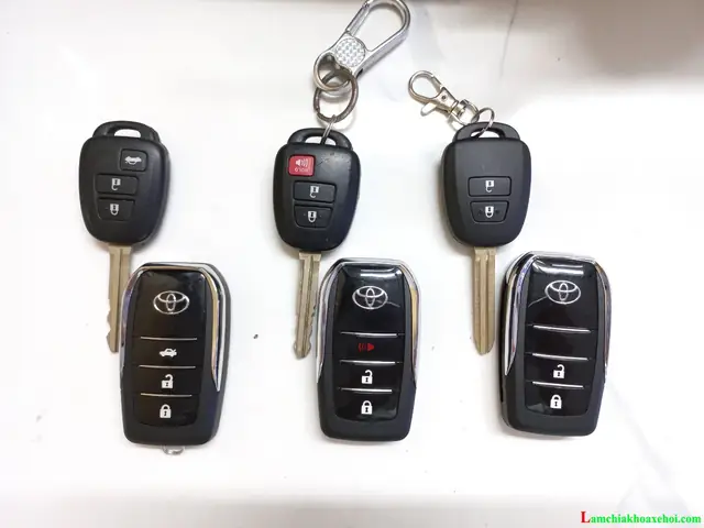 Sửa Chìa Khoá Xe Toyota