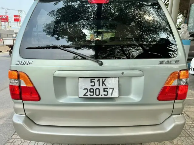 Tem Xe Toyota Zace Surf 2005