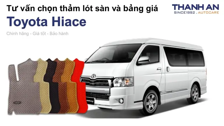 Thảm Nhựa Xe Toyota Hiace
