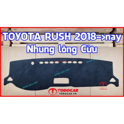 Thảm Taplo Toyota Rush